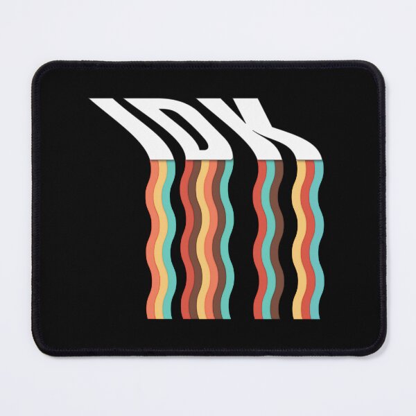 Item preview, Retro Wavy "IDK" Aesthetic Typography designed and sold by BlendArts.