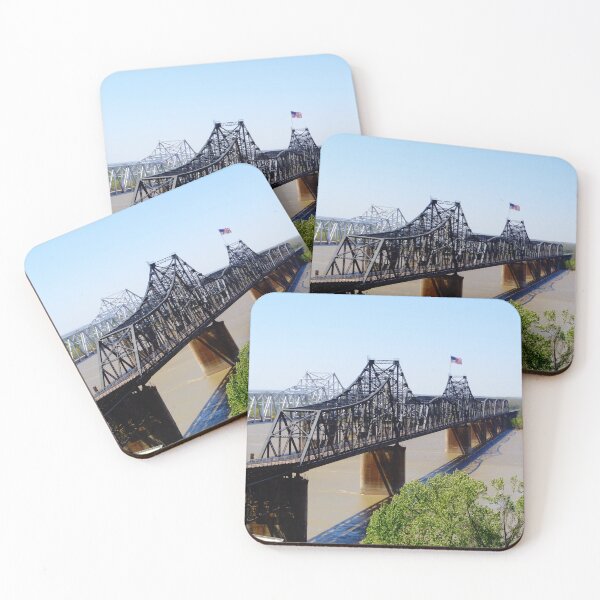 Item preview, Bridges over the Mississippi designed and sold by CosmicGrant.