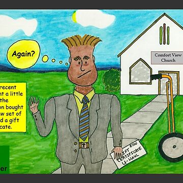 Artwork thumbnail, Henry the Preacher Get U-Haul Gift Certificate by MDeCampArt