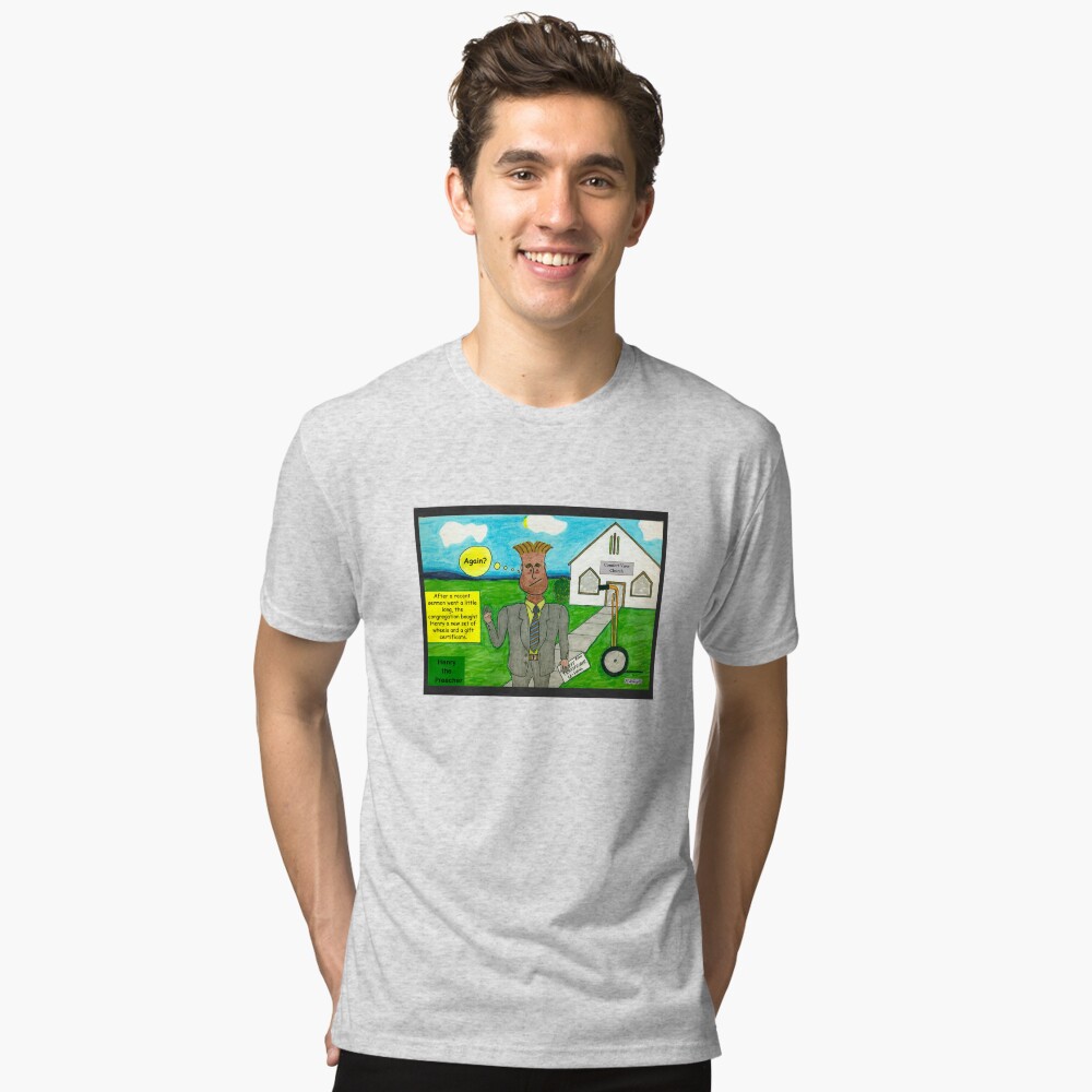 Item preview, Tri-blend T-Shirt designed and sold by MDeCampArt.