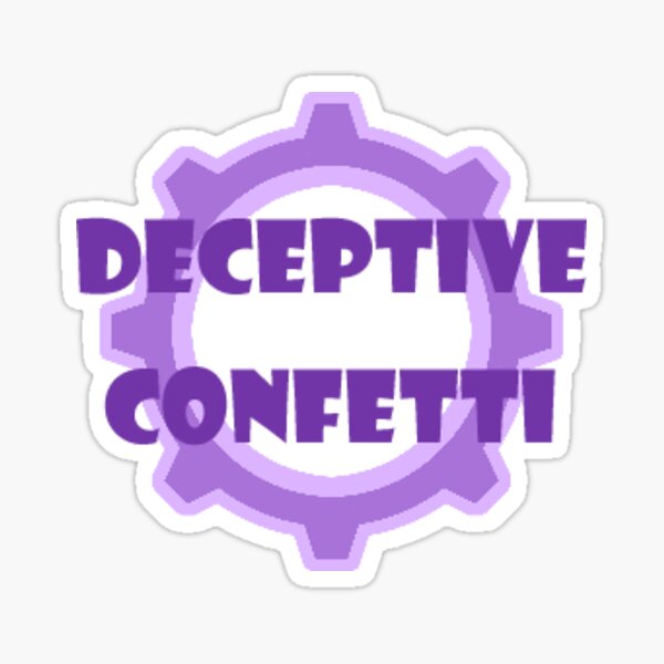 Artikel-Vorschau von Trügerisches Konfetti, designt und verkauft von deceptiveconfetti.