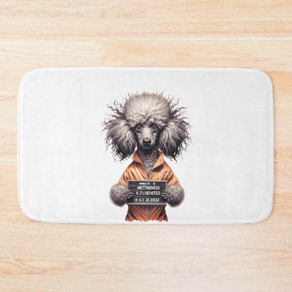 Item preview, Funny poodle. Prisoner with a cigarette. designed and sold by MagelliShop.