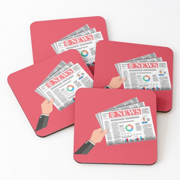 Item preview, Hand Holding Business News Graphic design designed and sold by Relevant Merch.