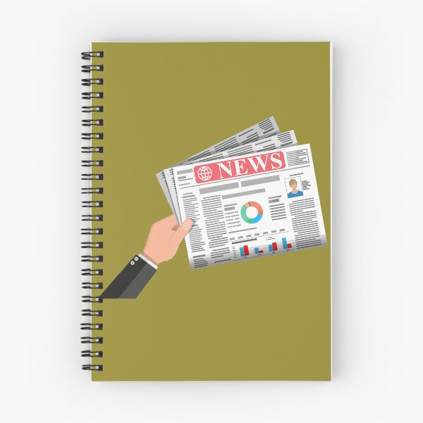 Item preview, Hand Holding Business News Graphic design designed and sold by Relevant Merch.