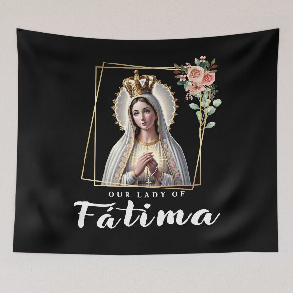 Item preview, Our Lady of Fatima Mother Mary Saint Catholic for Women designed and sold by NUMAcreations.