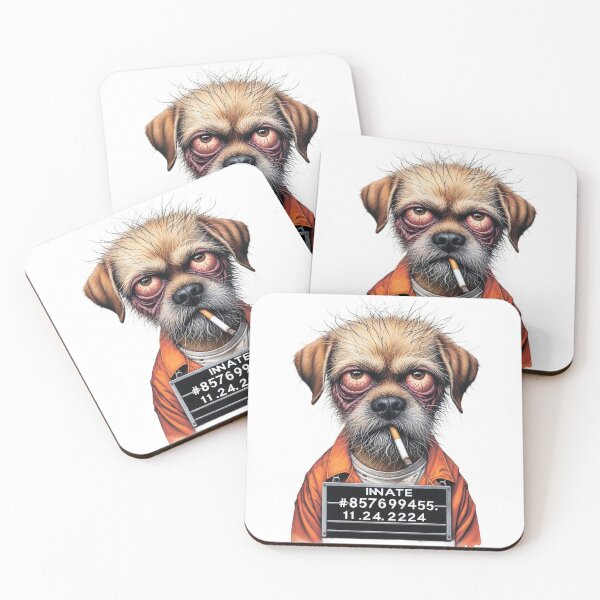 Item preview,  Funny dog.Prisoner with a cigarette. designed and sold by MagelliShop.