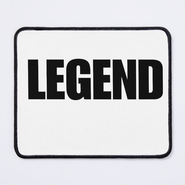 Item preview, LEGEND Bold Statement Typography Design designed and sold by pudrick1.