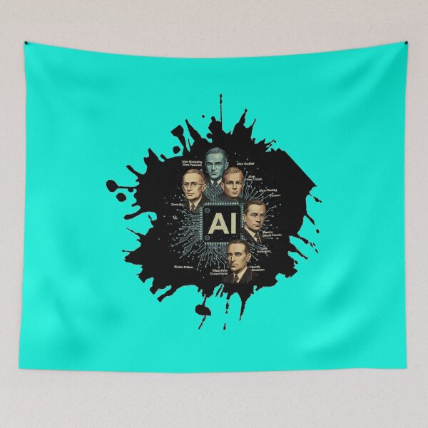 Item preview, Pioneers of AI designed and sold by painterfrank.