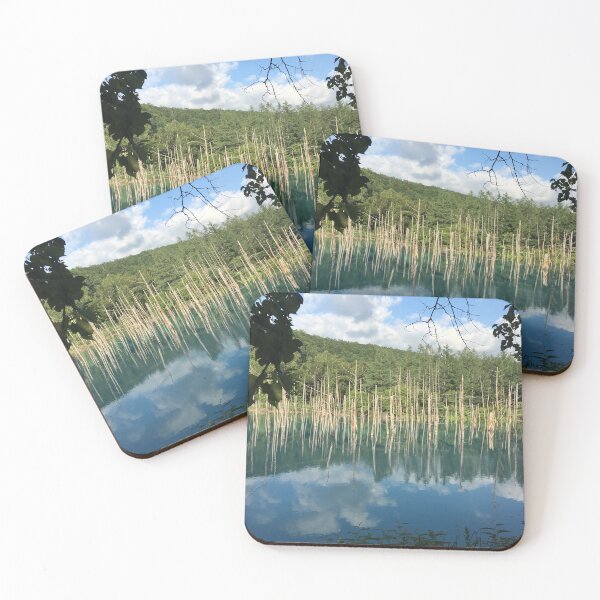 Item preview, Blue pond in Hokkaido, Japan designed and sold by BlueWakeWorks.