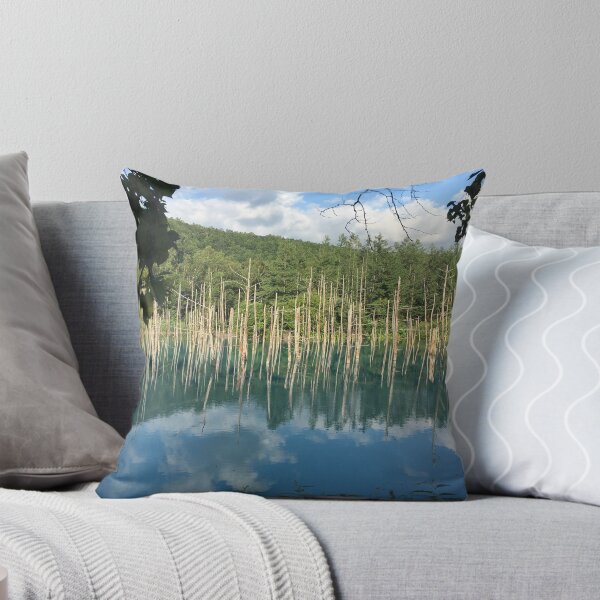 Item preview, Blue pond in Hokkaido, Japan designed and sold by BlueWakeWorks.