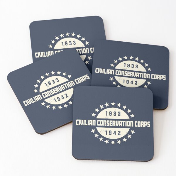 Item preview, Civilian Conservation Corps - Stars with Years designed and sold by deadmansupplyco.