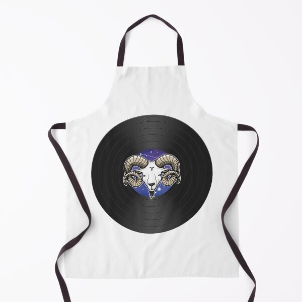 Item preview, Aries Vinyl Print – Bold Zodiac Record Art designed and sold by Midnight789.