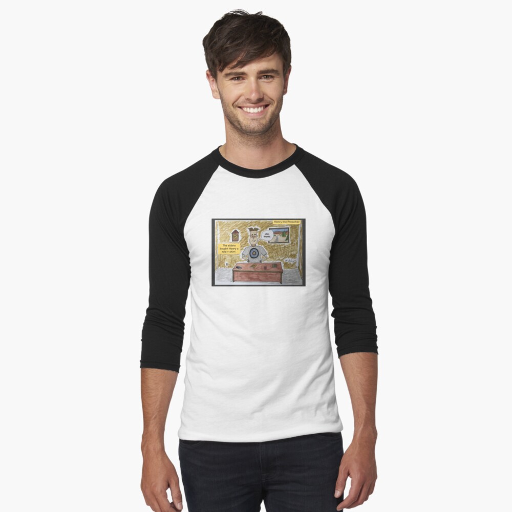 Item preview, Baseball ¾ Sleeve T-Shirt designed and sold by MDeCampArt.