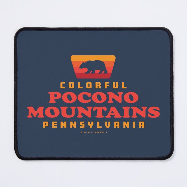 Item preview, Colorful Pocono Mountains Pennsylvania Bear designed and sold by deadmansupplyco.