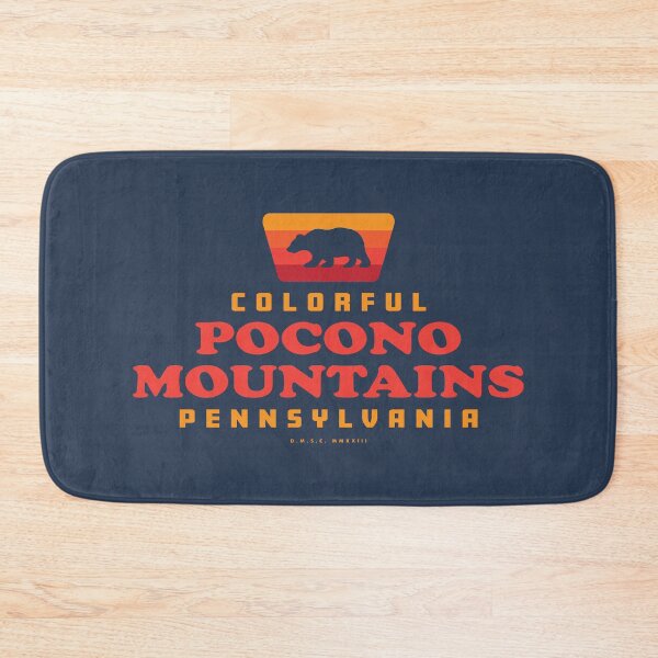 Item preview, Colorful Pocono Mountains Pennsylvania Bear designed and sold by deadmansupplyco.