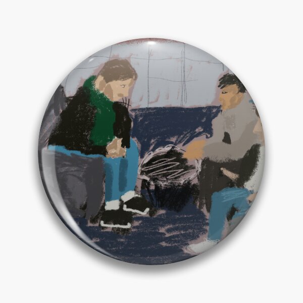 Item preview, Boys sitting and talking designed and sold by Eaglefairy.