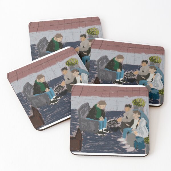 Item preview, Boys sitting and talking designed and sold by Eaglefairy.