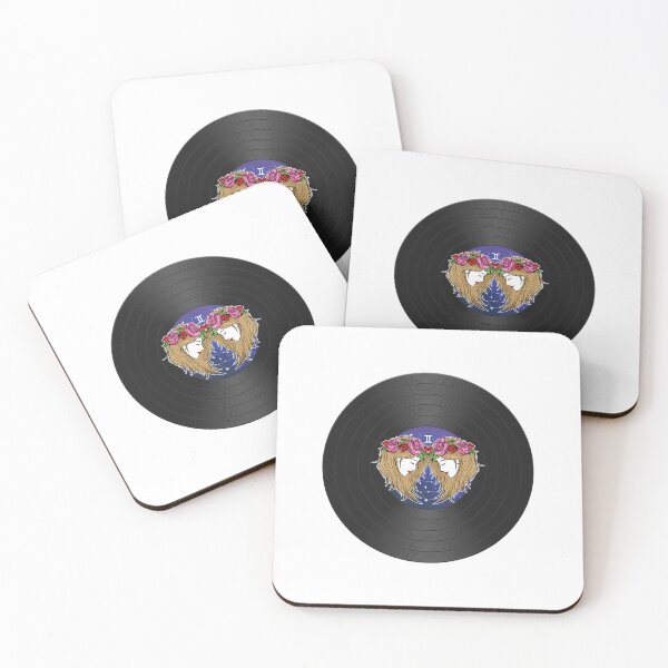 Item preview, Gemini Vinyl Print – Dual Zodiac Record Art designed and sold by Midnight789.