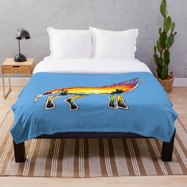 Item preview, Lobos originales de un artista nativo americano designed and sold by StudioLomboy.