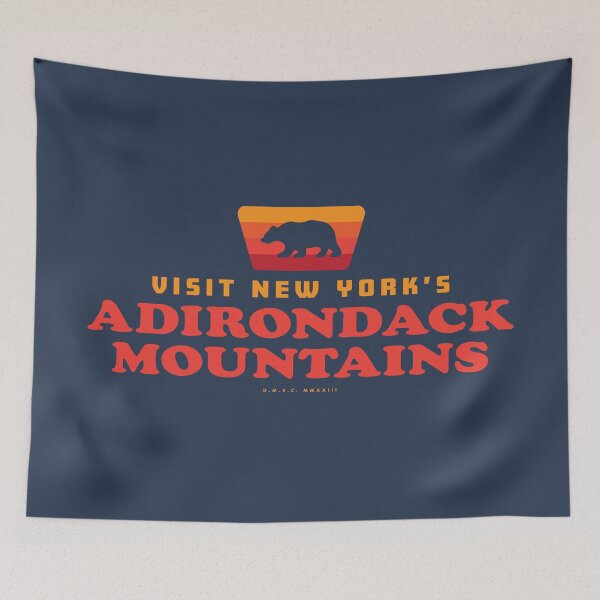 Item preview, Visit New York Adirondack Mountains Bear designed and sold by deadmansupplyco.