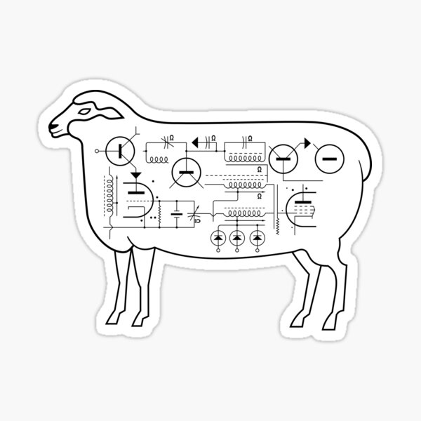 Electric Sheep Sticker