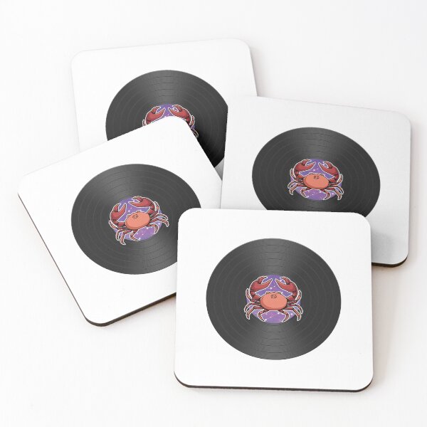 Item preview, Cancer Vinyl Print – Intuitive Zodiac Record Art designed and sold by Midnight789.