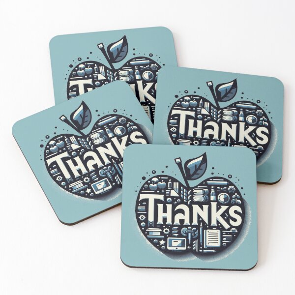 Item preview, teachers' appreciation day text art apple designed and sold by  Mudikeys.