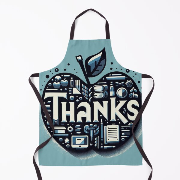 Item preview, teachers' appreciation day text art apple designed and sold by  Mudikeys.