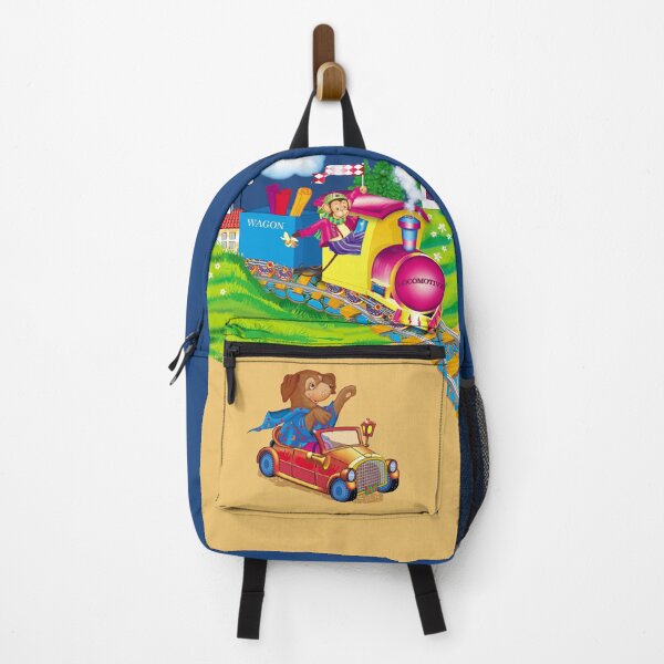 Item preview, train and car designed and sold by SVETLANA ZOLOTAREVA.