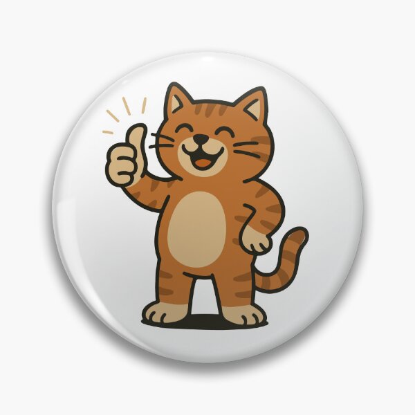 Item preview, Keep It Up! Cute Retro Encouragement Cat designed and sold by Remioni.