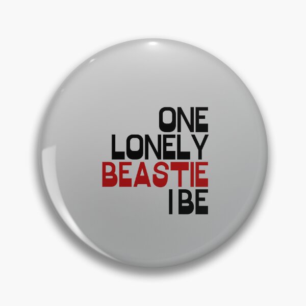 Item preview, One lonely beastie I be- Rap Lyrics 1 designed and sold by VibeTwist.