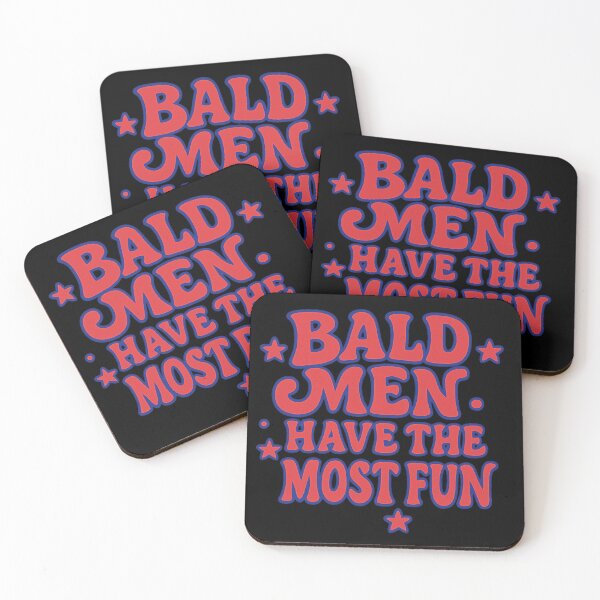 Item preview, Bald Men Have the Most Fun | Retro Bold Humour designed and sold by TeesNtotes.