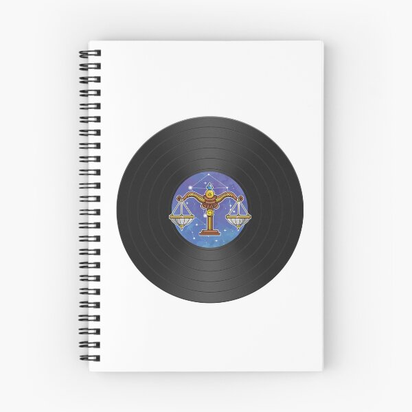 Item preview, Impresión de vinilo de Libra: Arte de registro del zodíaco equilibrado designed and sold by Midnight789.
