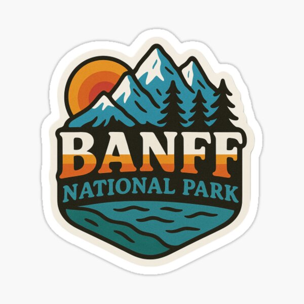 Item preview, Banff National Park Canada parks  designed and sold by SkeletonsDanger.