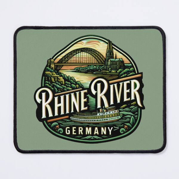 Item preview, Rhine River, Germany designed and sold by Myra365Art.