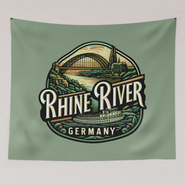 Item preview, Rhine River, Germany  designed and sold by Myra365Art.