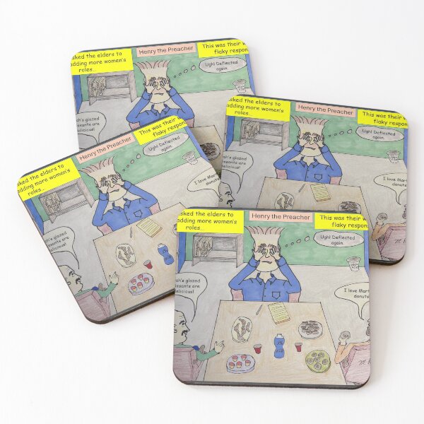 Item preview, Henry the Preacher Tries to Expand Women's Roles designed and sold by MDeCampArt.