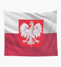 Weltmeisterschaft 2018 - Polen Flagge Wandbehang