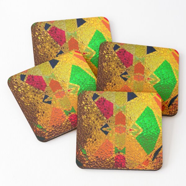 Item preview, Stained Glass Mosaic of Autumn designed and sold by Geometrics Artwork .