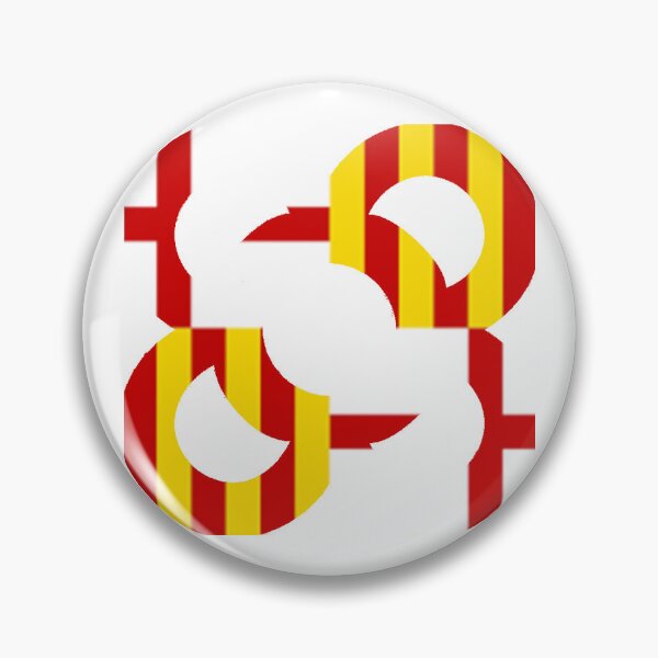 Item preview, Flor de Barcelona - Barcelona Flag designed and sold by Artic-Print.