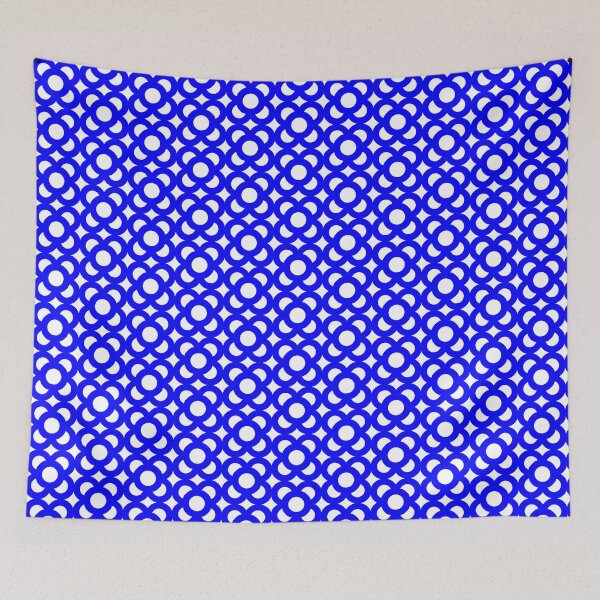 Item preview, Flor de Barcelona - Blue designed and sold by Artic-Print.