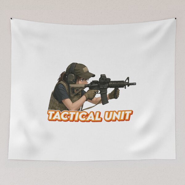 Item preview, Tactical Girl designed and sold by RAWLIFEGRAPHIC.