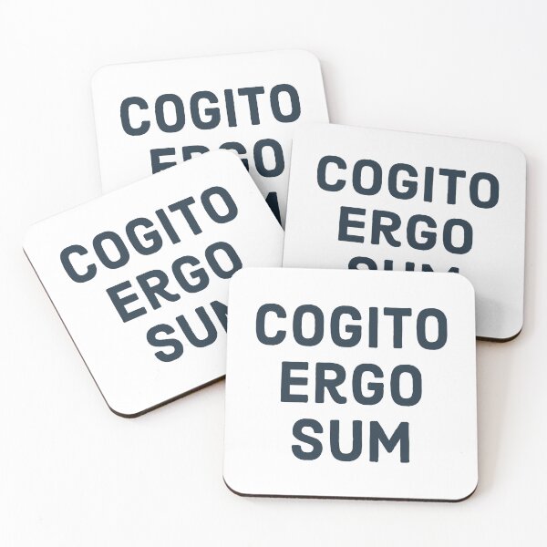 Item preview, COGITO ERGO SUM - René Descartes - I think, therefore I am designed and sold by Inspirationmotivation.
