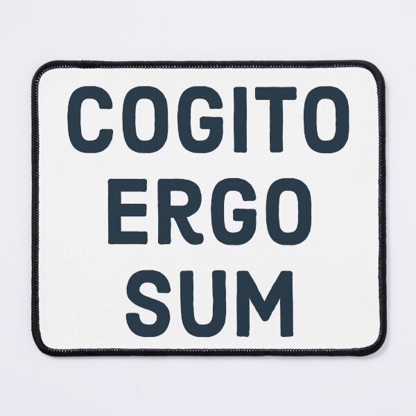 Item preview, COGITO ERGO SUM - René Descartes - I think, therefore I am designed and sold by Inspirationmotivation.