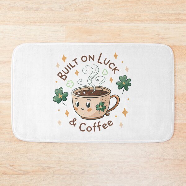 Item preview, Built on luck and Coffee designed and sold by Lucky 777.