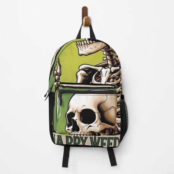 Item preview, Funny Tarot Card Happy Weedster 420 Skeleton Smoking Weed designed and sold by Zayavca.