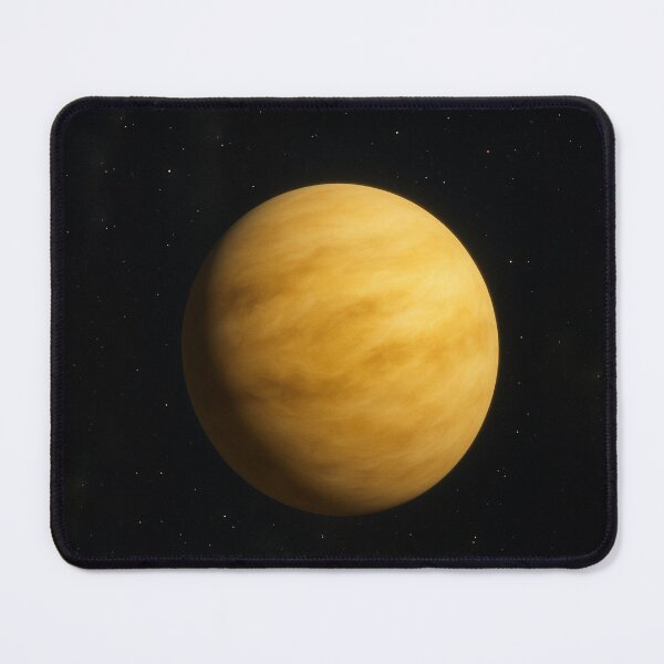 Item preview, Venus Planet View from Space – Realistic Orbital Illustration designed and sold by PrometheusStyle.