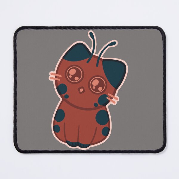 Item preview, Kawaii Ladybug Cat designed and sold by Xiaolan's Art.