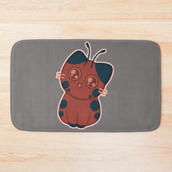 Item preview, Kawaii Ladybug Cat designed and sold by Xiaolan's Art.