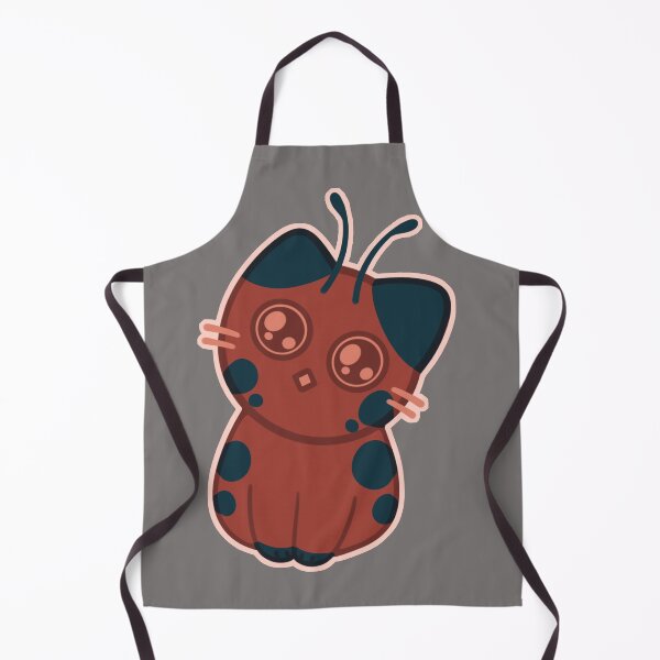 Item preview, Kawaii Ladybug Cat designed and sold by Xiaolan's Art.